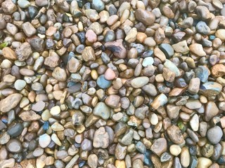 Rounded stones texture