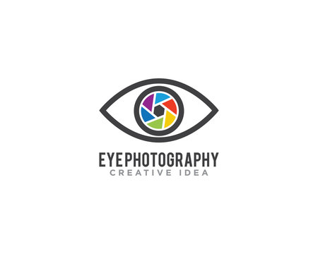 Photography Camera Logo Icon Design Vector
