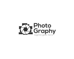 Photography Camera Logo Icon Design Vector