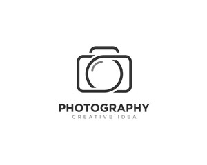 Photography Camera Logo Icon Design Vector