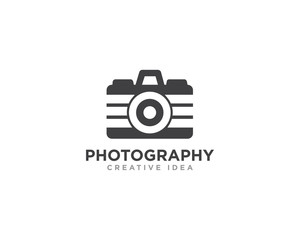 Photography Camera Logo Icon Design Vector