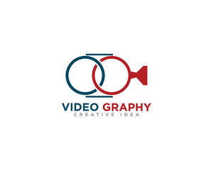 Photography and Video Logo Icon Design Vector