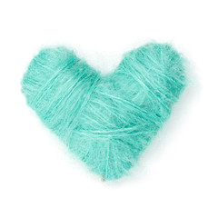 Ein Herz aus Wolle