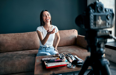 Asian makeup artist video blog