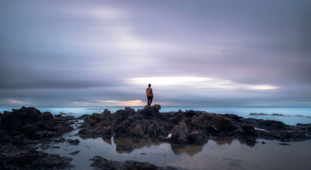 Buenos momentos junto a la costa norte de la isla de Tenerife