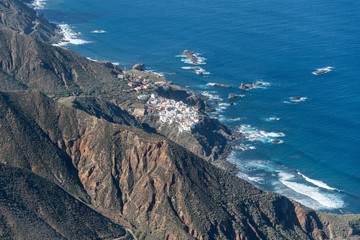 aerial view of Tenerife