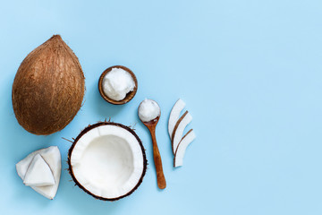 Coconut oil in a bowl with a spoon