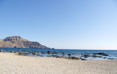 Fototapeta na wymiar Greece Crete island South Crete Plakias beach