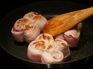 Paupiettes de veau gros plan 