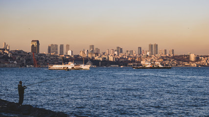 Obraz premium view of istanbul turkey