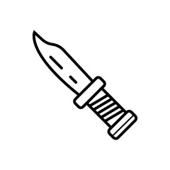 Knife icon vector photo illustration photo
