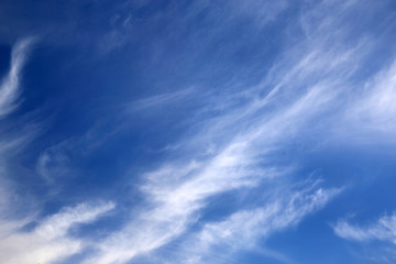 Fototapeta premium Feather clouds background