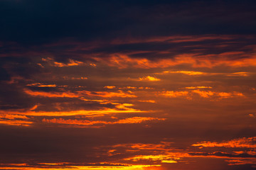 Fototapeta premium Beautiful evening sky