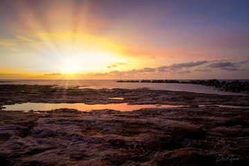 Sunset in Darwin Australia