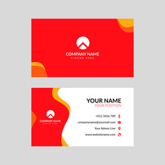 modern business card design template