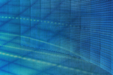 Blue LED background