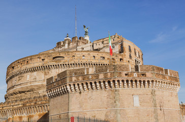 Fototapeta na wymiar National Museum of Castel Sant'Angelo