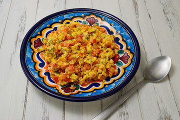 Huevos a la mexicana ウェボス・ア・ラ・メヒカーナ