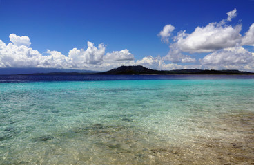 molana island in saparua district in indonesia