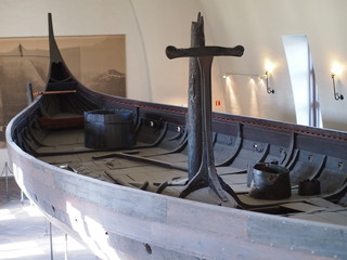 Viking ship detail