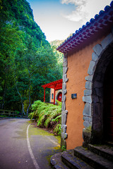 Fototapeta premium House in mountains