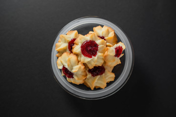 Cookies food sweet biscuit White