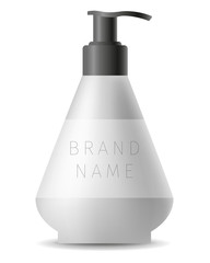 Mock up cosmetic bottle for branding concept - soap, shampoo, gel, lotion.