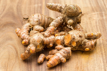 yellow turmeric powder,Indian spice for cooking.