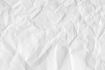 The background is white with an old surface, with cracks and kinks. Texture of paper in retro style, crumple.