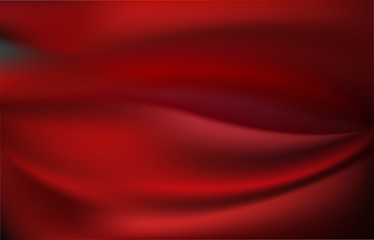 Chic silk scarlet abstract red background. Feminine red pattern with planet's energies in color therapy