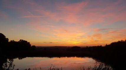 Obraz premium Countryside Sunset