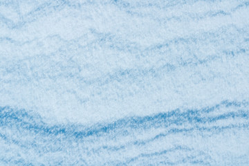 blue texture of an snow surface with pure white wave , blue cold clear cryslallized wall background...