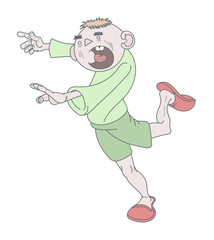 Personnage qui tombe V2