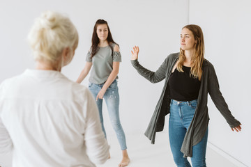 Feeling free during therapy