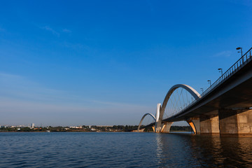 View of the JK Bridge in Brasilia