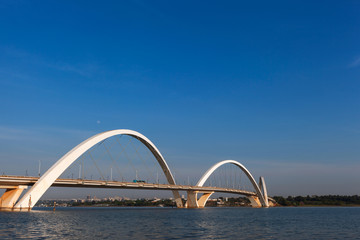 View of the JK Bridge in Brasilia