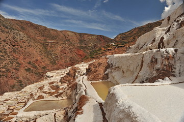 Mining salting the highlands of Peru.