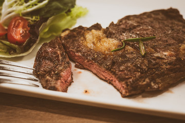 Ribeye 250g All time favourite with a good balance of fat and lean