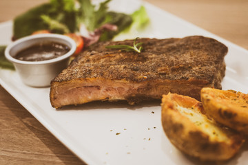 St Louis Ribs 1/3 Applewood smoked ribs served with in-house BBQ sauce