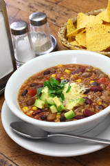 easy taco soup, american food