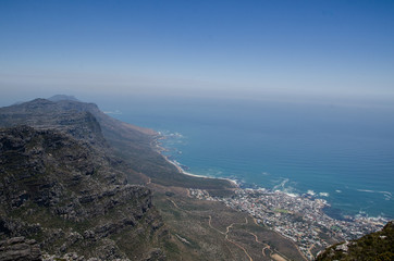 view from the top of mountain