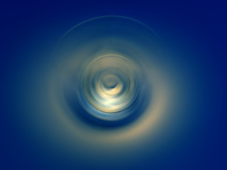Blurred gradient radial motion classic blue background. Mixed circular texture of trendy color of...