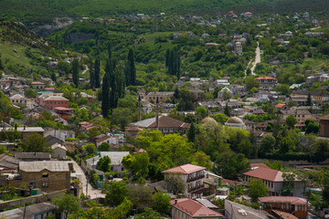 View of the Bakhchisaray town
