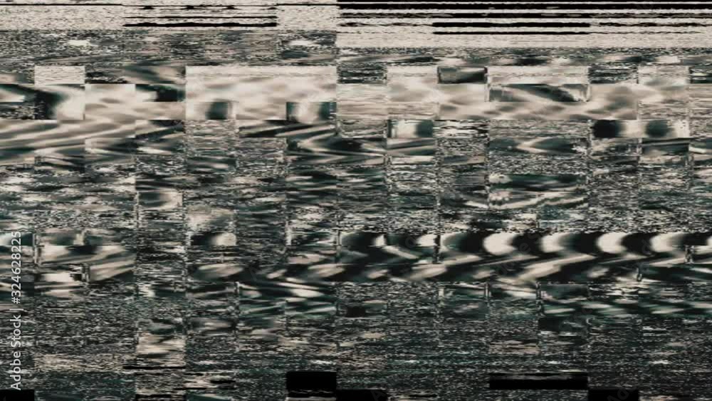 Poster noise grunge vhs waves damage distorted no signal abstract background