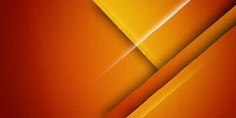  Abstract  orange background with blank space of paper layer 