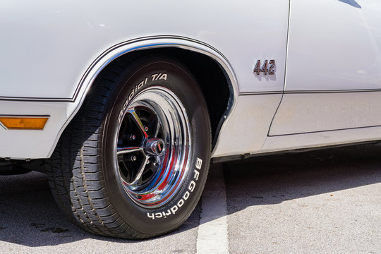 Vintage Oldsmobile 442 Automobile