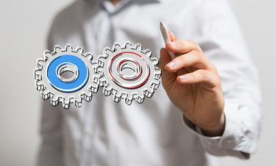 Engineering And Design Image gears.