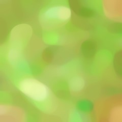 Obraz premium unfocused bokeh square format background texture with yellow green, burly wood and dark khaki colors space for text or image