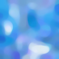 soft blurred iridescent square format background texture with corn flower blue, lavender blue and dodger blue colors space for text or image