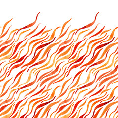 abstract background with fire flames
